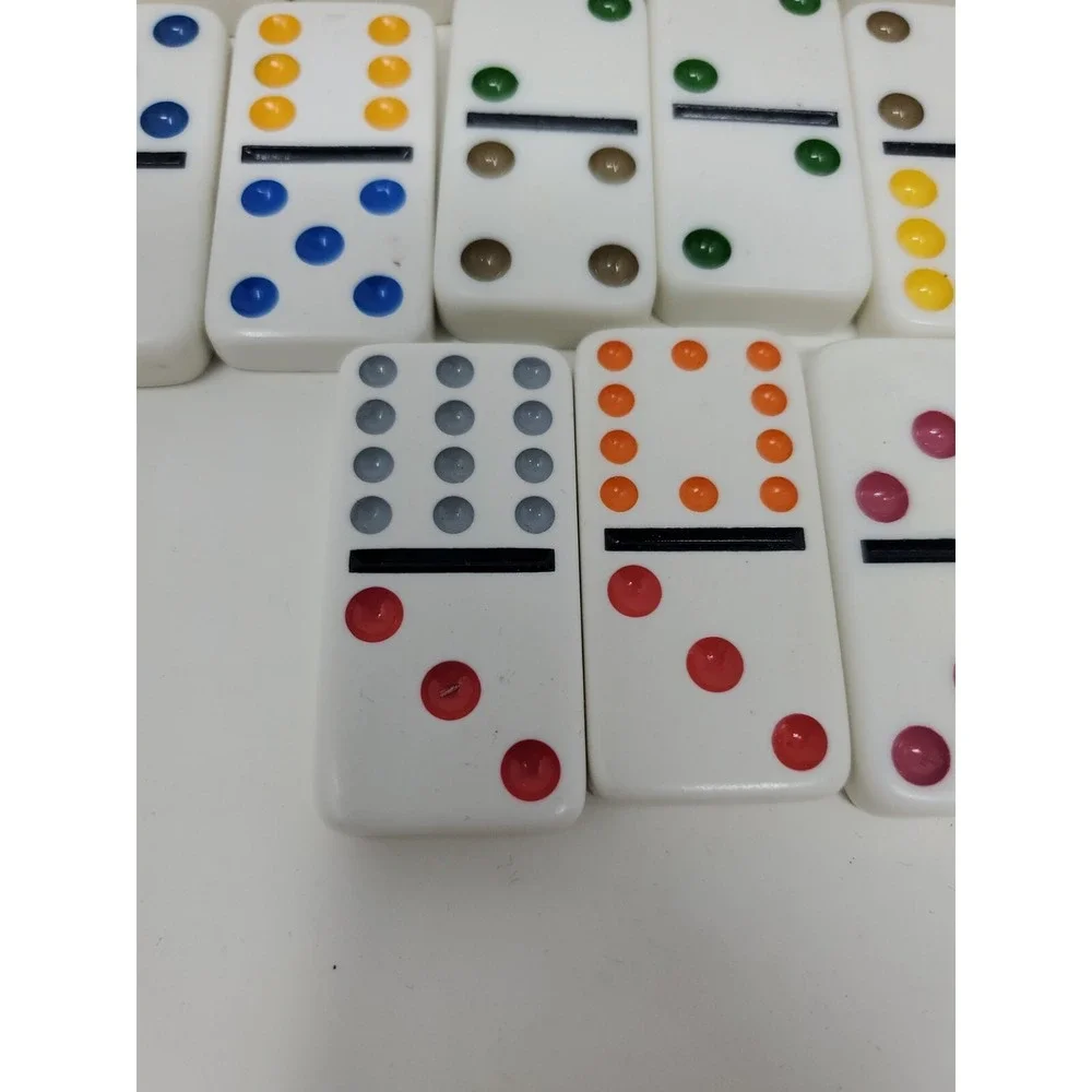 CARDINAL  JUMBO Color Dot Dominoes Replacement Piece all 57